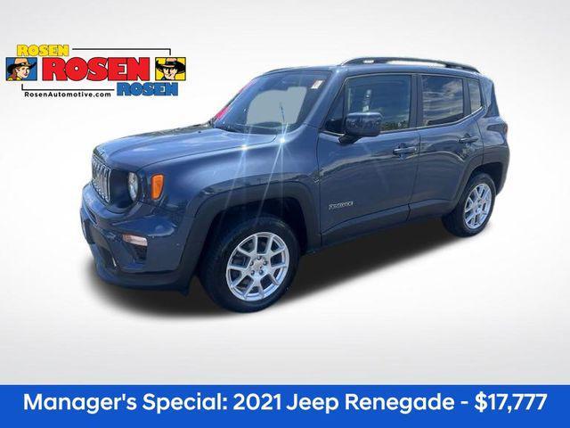 used 2021 Jeep Renegade car, priced at $17,777