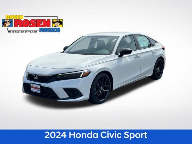 new 2024 Honda Civic car, priced at $26,740