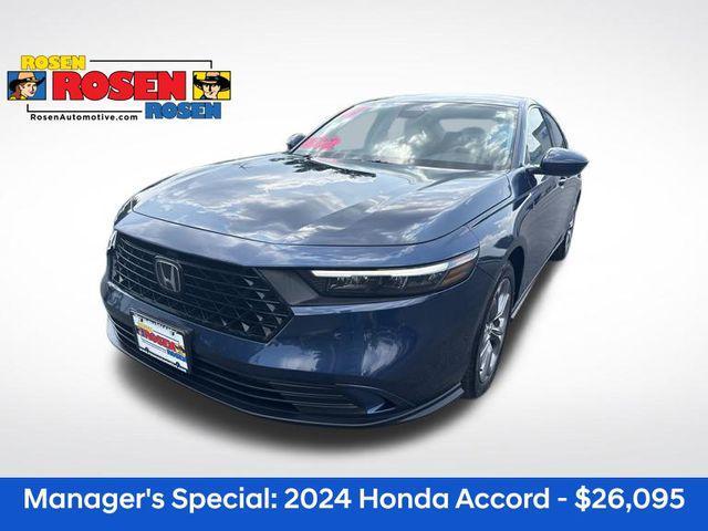 used 2024 Honda Accord car, priced at $26,095