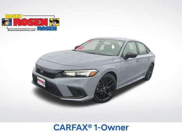 used 2024 Honda Civic car, priced at $24,218