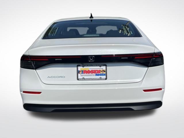 new 2025 Honda Accord car, priced at $30,805