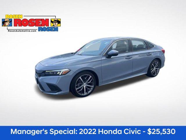 used 2022 Honda Civic car, priced at $25,530