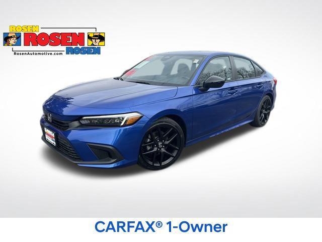 used 2022 Honda Civic car, priced at $25,648