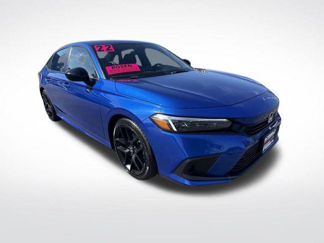 used 2022 Honda Civic car, priced at $25,822