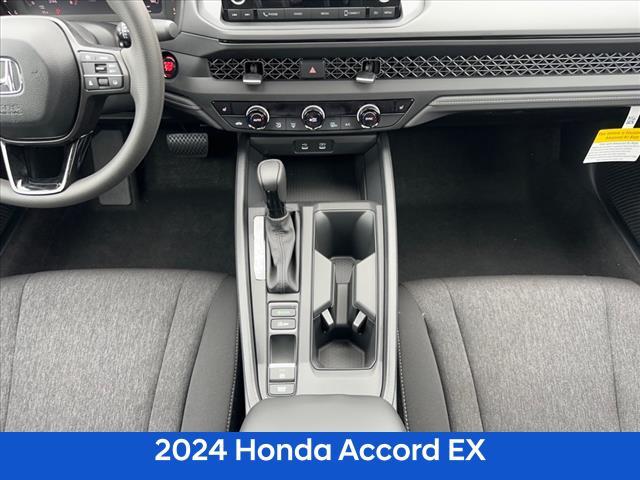 new 2024 Honda Accord car, priced at $29,450