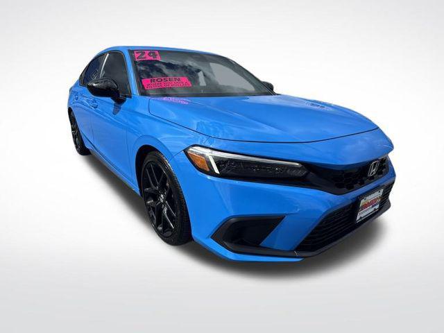 used 2024 Honda Civic car, priced at $26,332