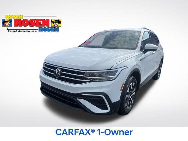 used 2022 Volkswagen Tiguan car, priced at $24,752