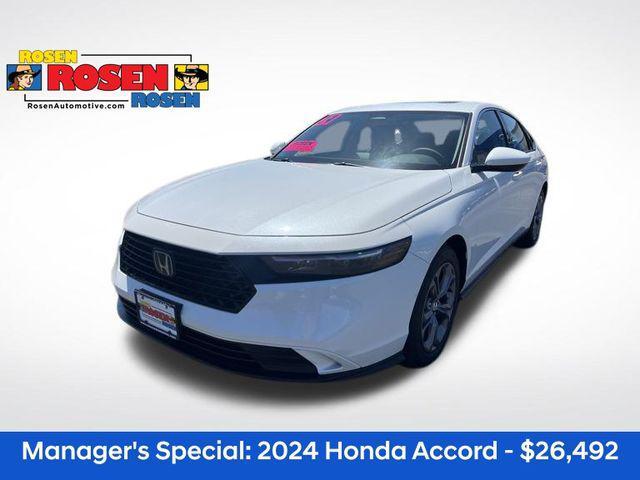 used 2024 Honda Accord car, priced at $26,492
