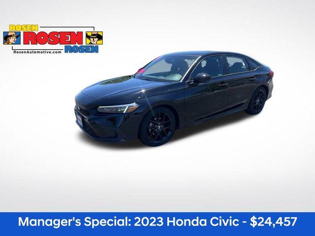 used 2023 Honda Civic car, priced at $24,457