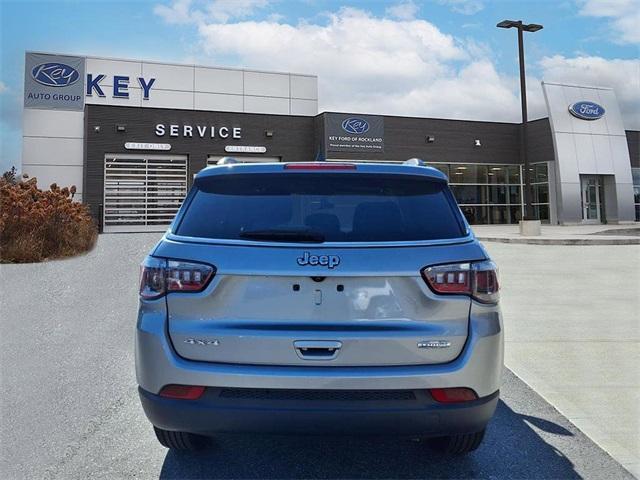 used 2021 Jeep Compass car, priced at $18,316