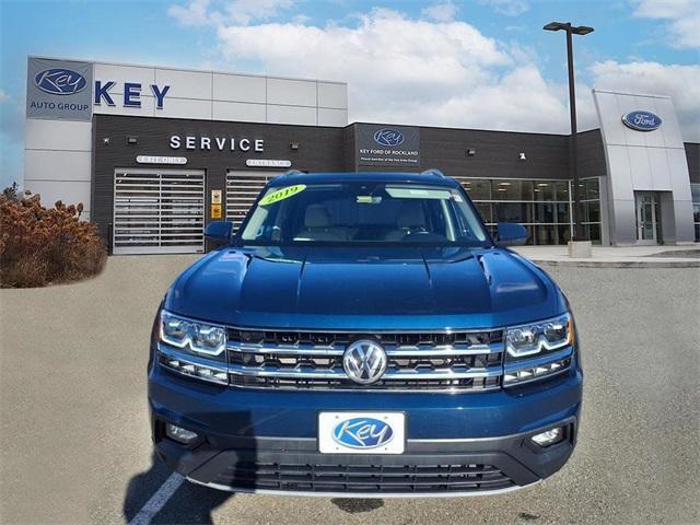 used 2019 Volkswagen Atlas car, priced at $19,080