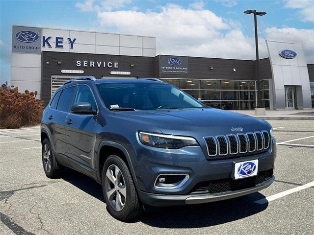 used 2021 Jeep Cherokee car, priced at $23,874