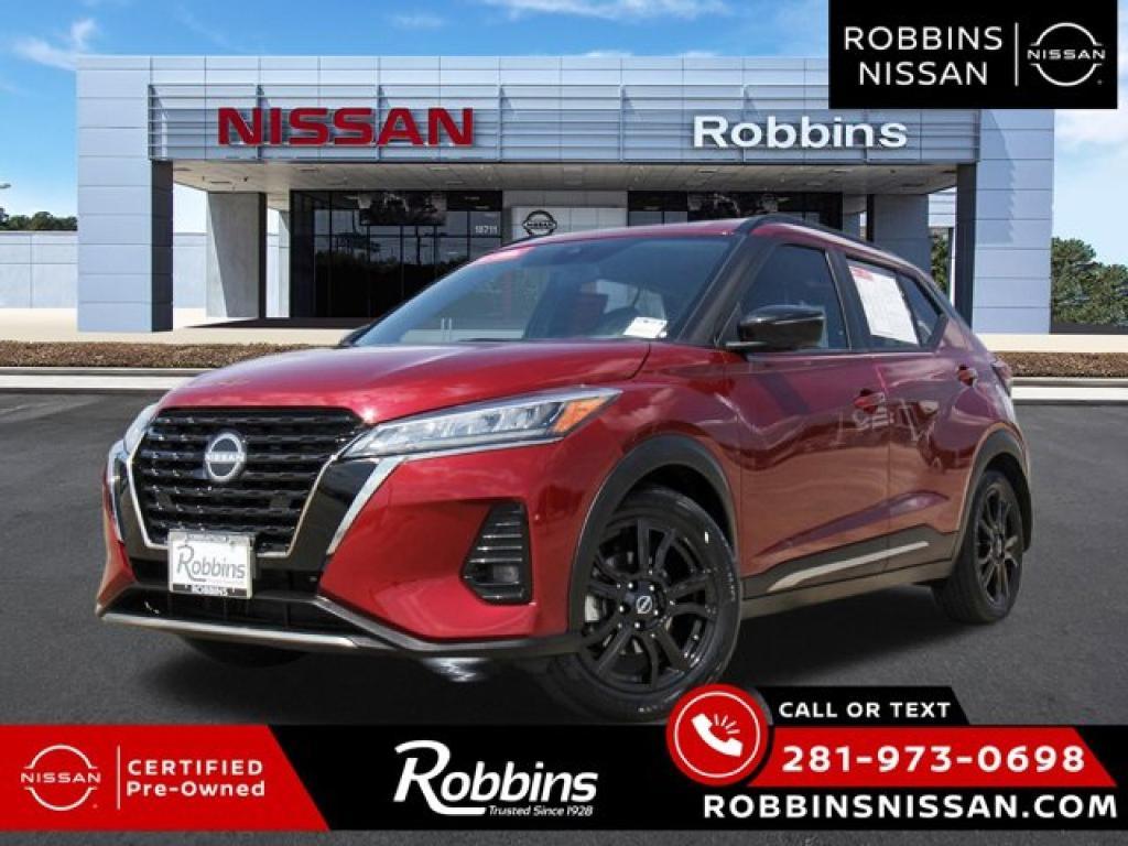 used 2023 Nissan Kicks car, priced at $18,533