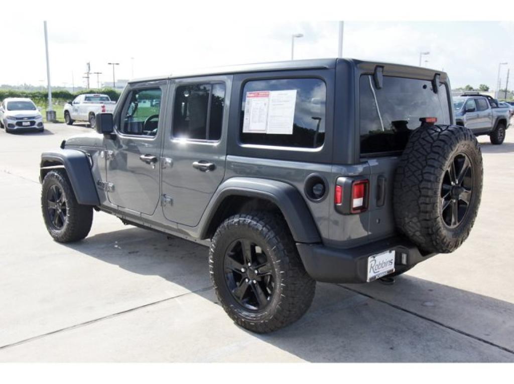 used 2020 Jeep Wrangler Unlimited car, priced at $21,371