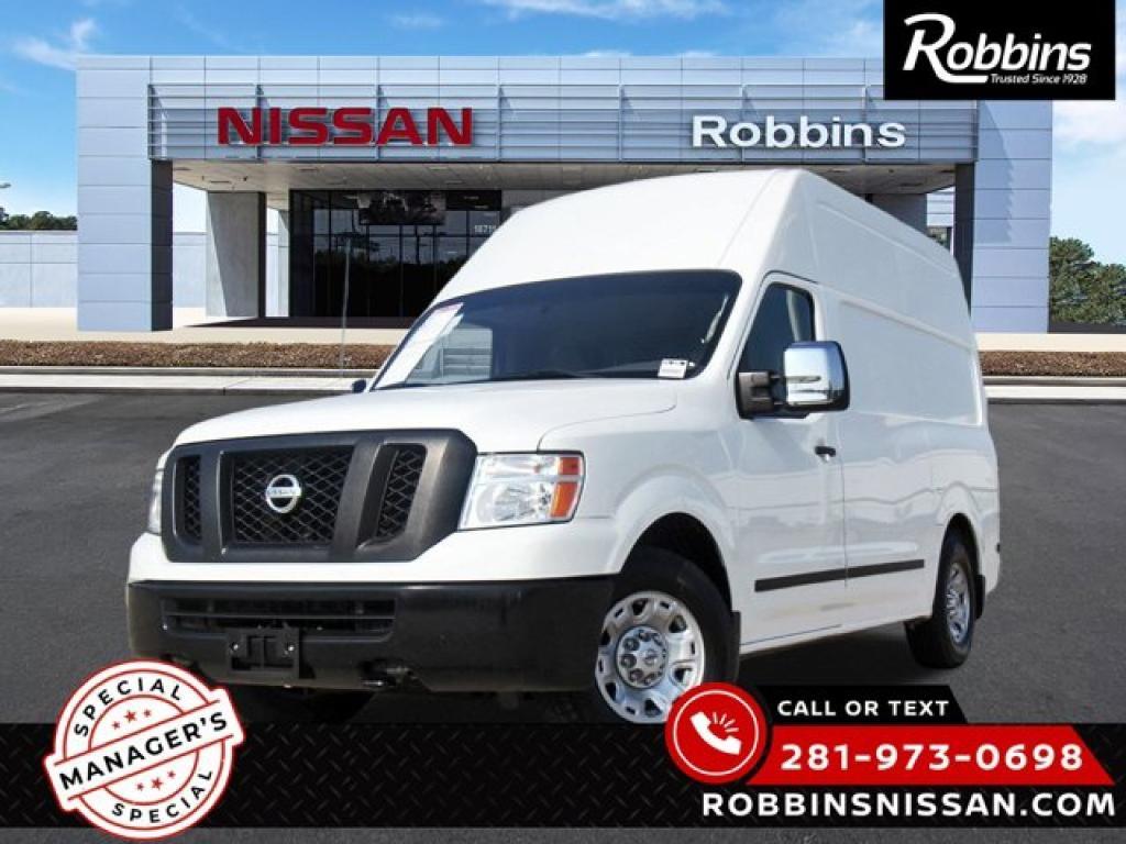used 2018 Nissan NV Cargo NV2500 HD car, priced at $20,978