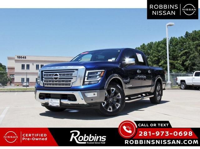 used 2024 Nissan Titan car, priced at $49,991