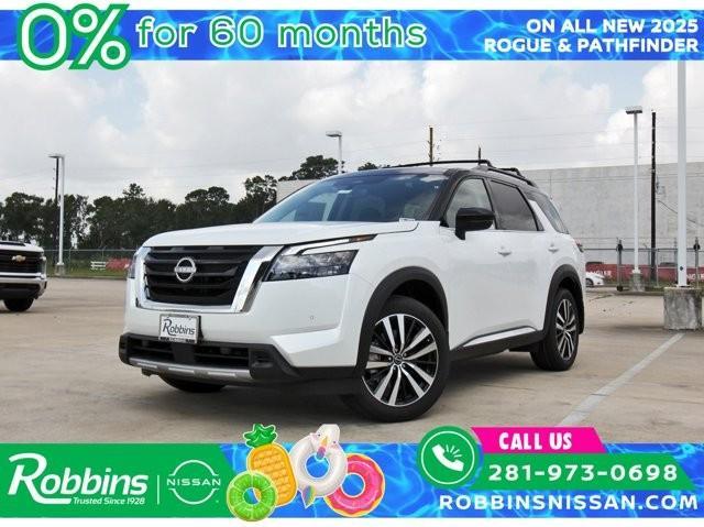 new 2025 Nissan Pathfinder car, priced at $48,196