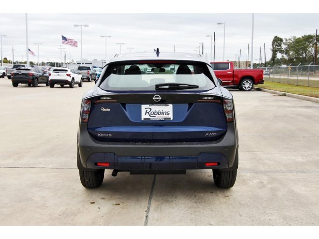 new 2025 Nissan Kicks car, priced at $24,247