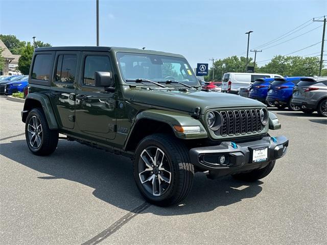 used 2024 Jeep Wrangler 4xe car, priced at $35,916