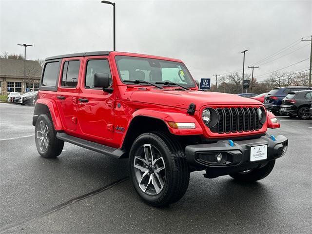 used 2024 Jeep Wrangler 4xe car, priced at $33,998