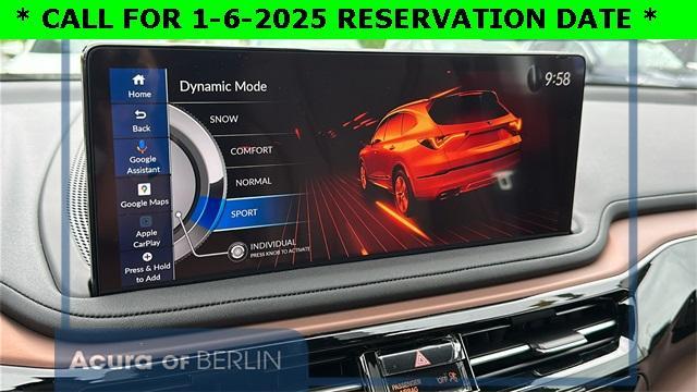 used 2026 Acura MDX car, priced at $54,899