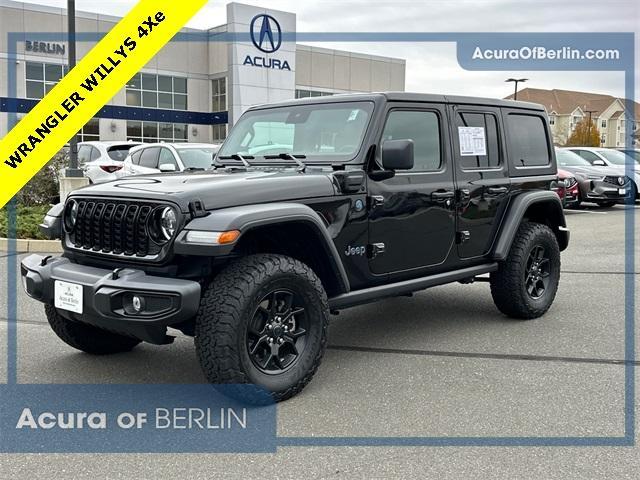 used 2024 Jeep Wrangler 4xe car, priced at $34,998