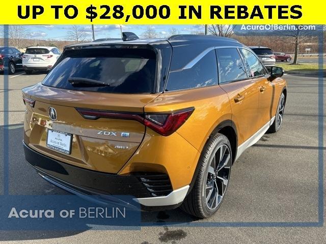 new 2024 Acura ZDX car, priced at $75,450