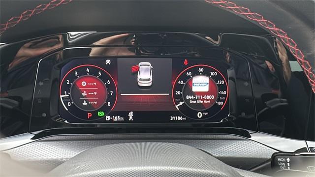used 2023 Volkswagen Golf GTI car, priced at $26,972
