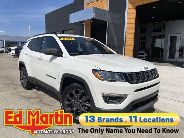 used 2021 Jeep Compass car, priced at $23,799