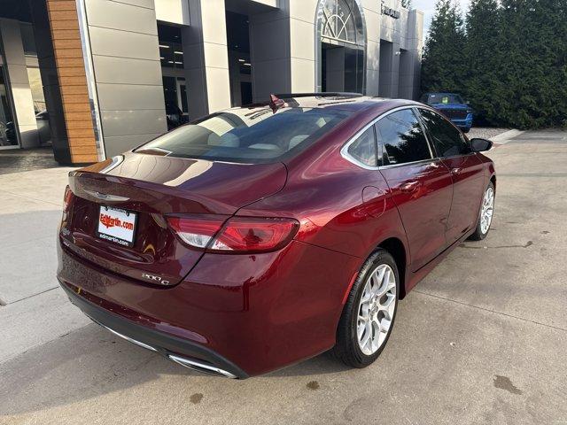 used 2015 Chrysler 200 car, priced at $13,899