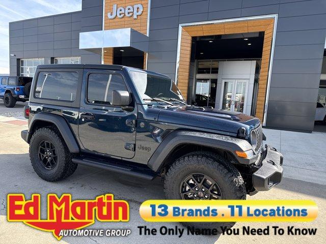 new 2025 Jeep Wrangler car, priced at $40,075