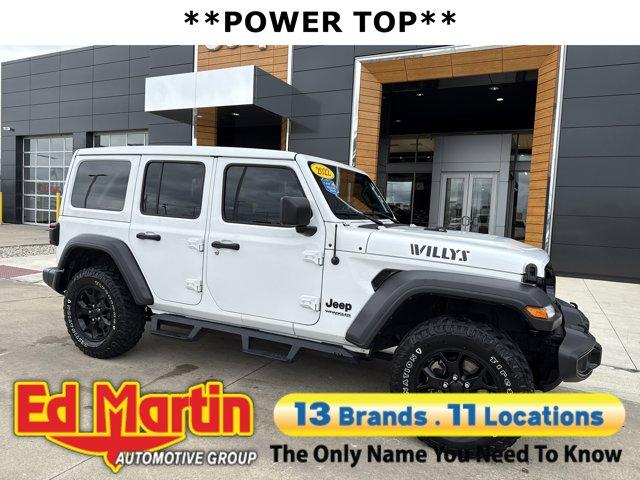 used 2022 Jeep Wrangler car, priced at $33,998