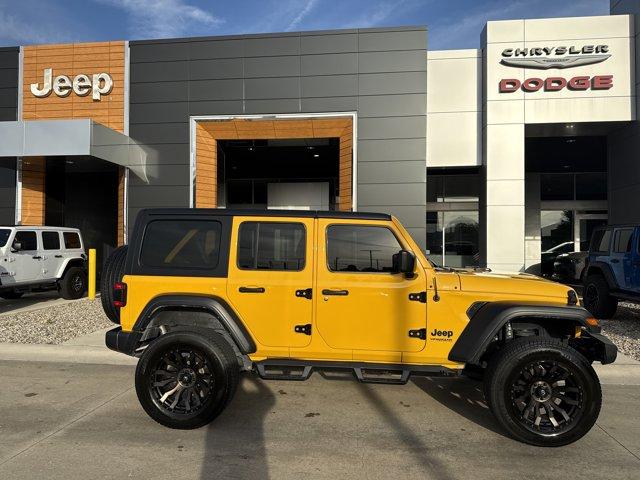 used 2021 Jeep Wrangler Unlimited car, priced at $30,999