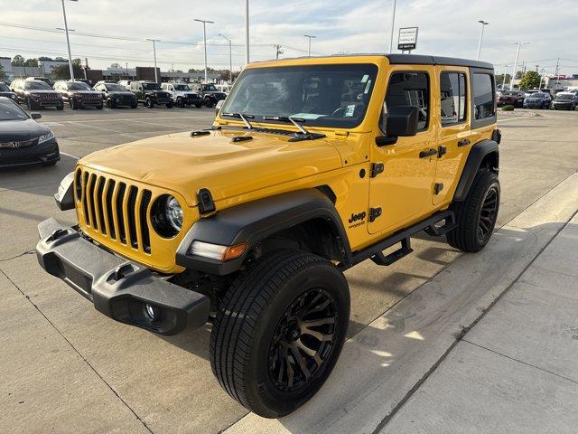 used 2021 Jeep Wrangler Unlimited car, priced at $30,999