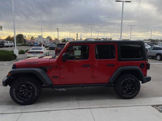 used 2021 Jeep Wrangler car, priced at $30,802