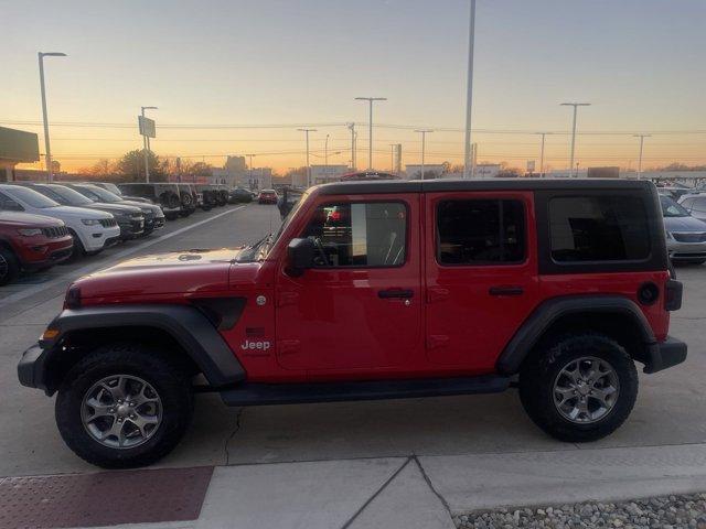 used 2020 Jeep Wrangler Unlimited car, priced at $35,899