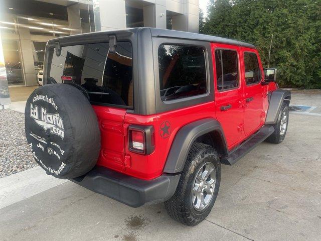 used 2020 Jeep Wrangler Unlimited car, priced at $35,899