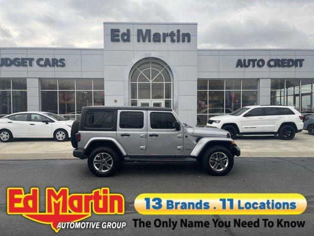 used 2018 Jeep Wrangler Unlimited car, priced at $25,976