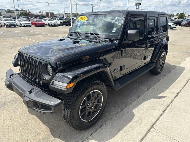 used 2021 Jeep Wrangler car, priced at $32,599