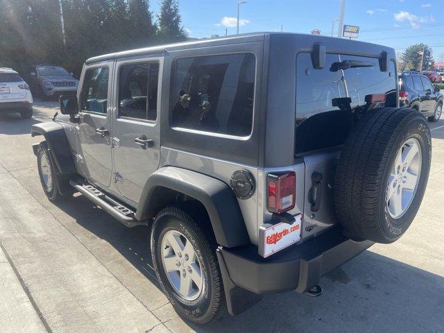 used 2017 Jeep Wrangler Unlimited car, priced at $20,488