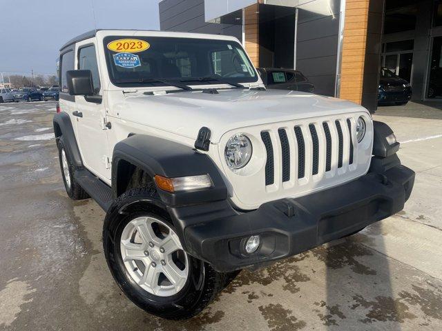 used 2023 Jeep Wrangler car, priced at $30,366