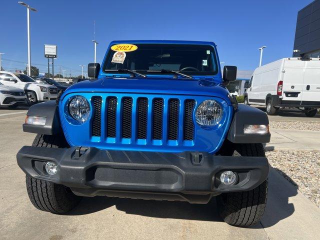 used 2021 Jeep Wrangler car, priced at $35,998
