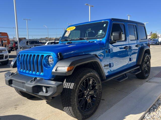used 2021 Jeep Wrangler car, priced at $35,998