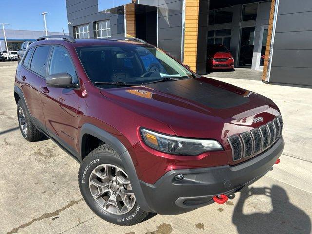 used 2021 Jeep Cherokee car, priced at $23,222