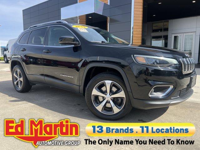 used 2019 Jeep Cherokee car, priced at $17,885