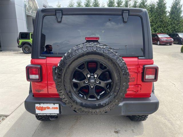 used 2021 Jeep Wrangler car, priced at $27,559