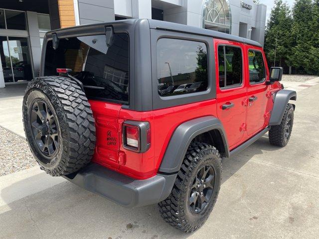 used 2021 Jeep Wrangler car, priced at $27,559
