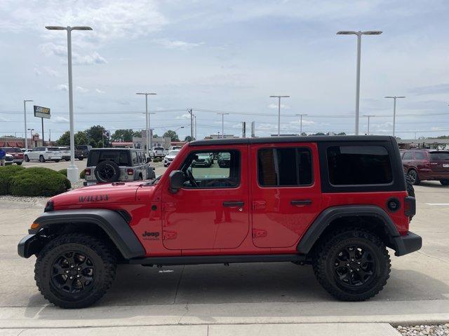 used 2021 Jeep Wrangler car, priced at $27,559
