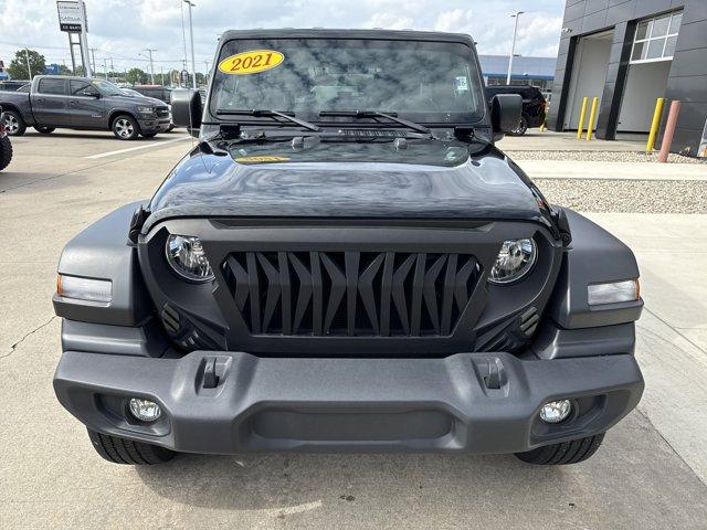 used 2021 Jeep Wrangler Unlimited car, priced at $31,555