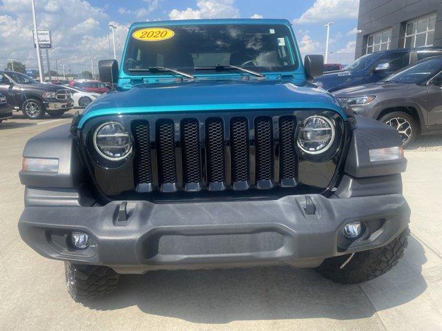 used 2020 Jeep Wrangler Unlimited car, priced at $29,799